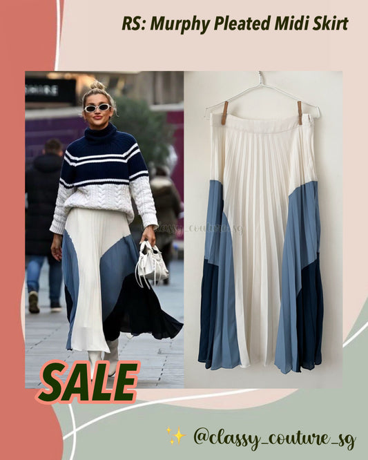 Sale! RS Murphy Pleated Midi Skirt