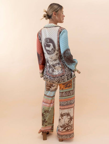 ALM Alberta Shirt | Pants | Silk Set