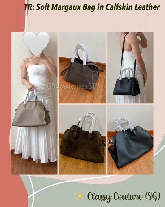TR Soft Margaux 10 / 12 / 15 Bag in Calfskin Leather