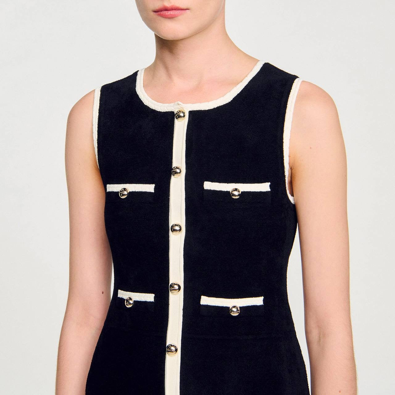 SD Fiorena Cardigan | Fiorella Velvet Mini Dress