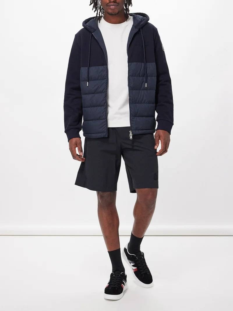 MC Men’s / Unisex Hybrid Padded Quilted Cotton Hooded Jacket Hoodie