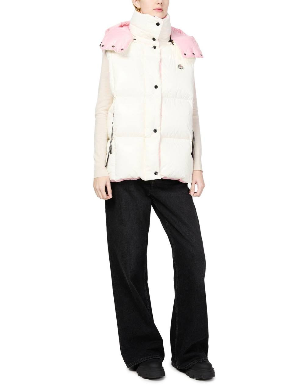 MC Luzule Hooded Down Gilet Sleeveless Vest