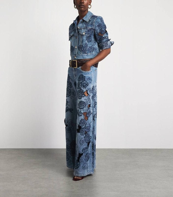 AO: Sidney Laser Cut Jeans