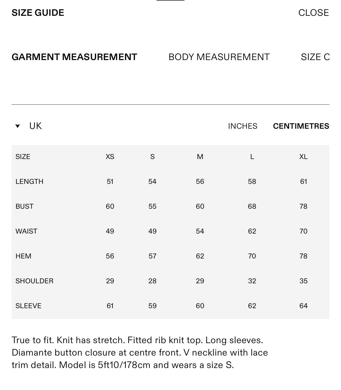 SP Black Lace Trim Knit Long Sleeve Top