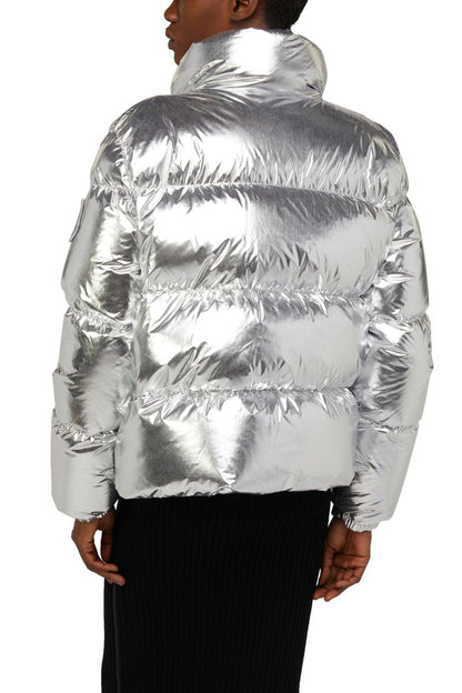 MC Meuse Metallic Silver Down Jacket