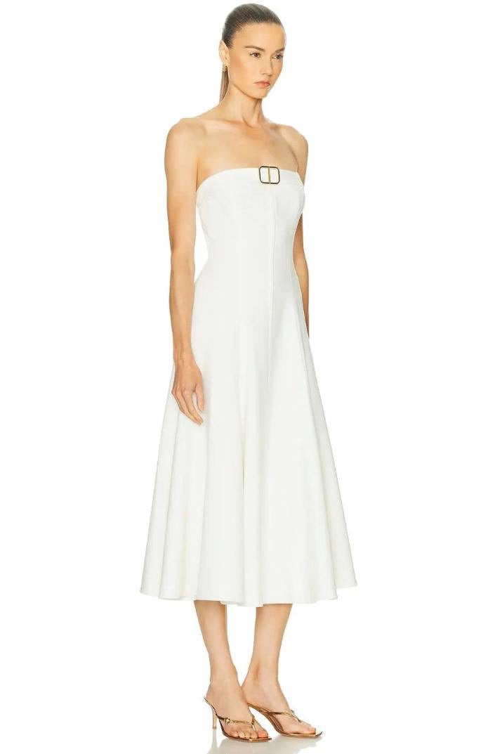ALX Pearse Strapless Midi Dress