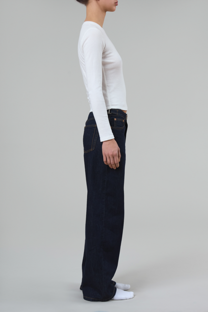 SH Buckle Cotton Jeans