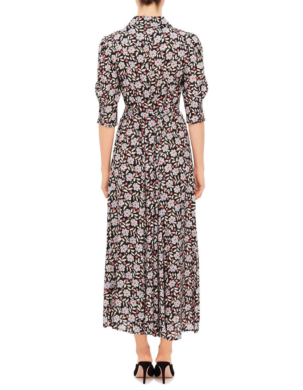 RX Bloom Viscose Midi Shirtdress