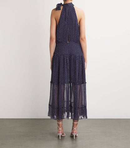 RX Pussybow Abi Viscose Midi Dress