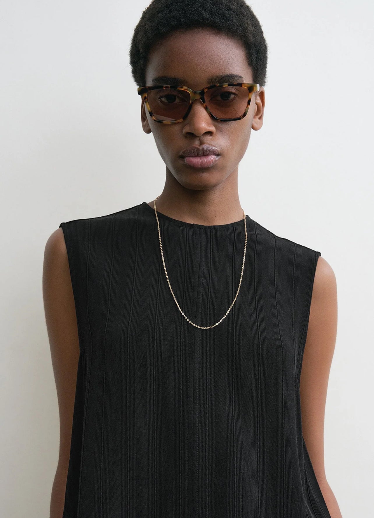 Tot Woven Stripe Top | Pants | Viscose-Linen Set