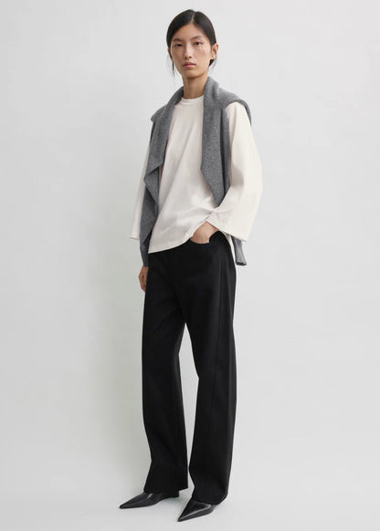 3 Colors! Tot Wide Sleeve Cotton T-shirt