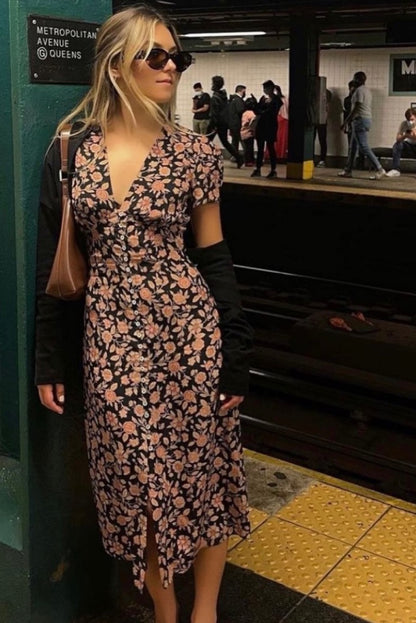 RP Monica Silk Midi Dress