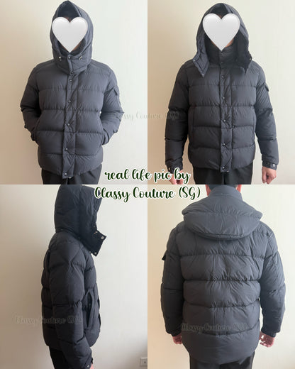 3 Colors! MC Men’s Maya Hooded Short Down Jacket
