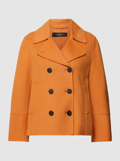 MM Teismo Wool Blend Short Coat Jacket