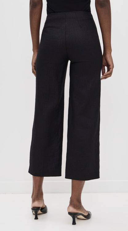 Ref Joni Linen Cropped Pants
