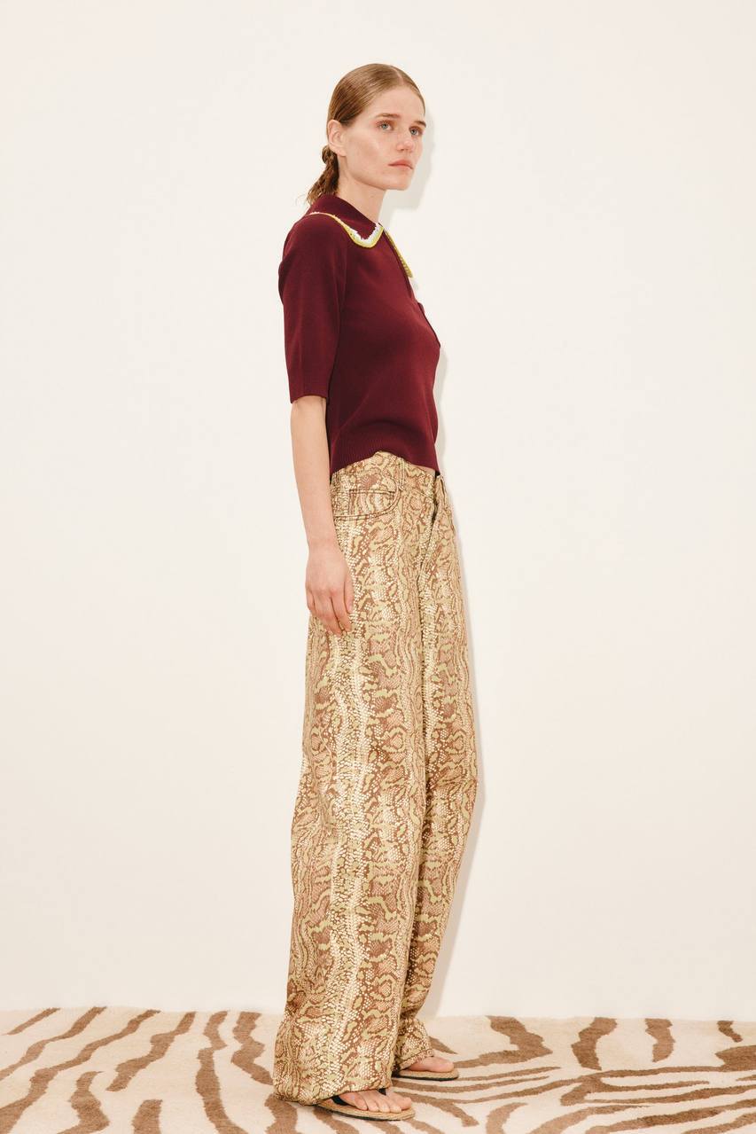 ALM Jasper Knit Polo | Skirt