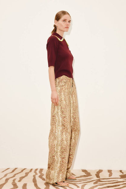ALM Jasper Knit Polo | Skirt