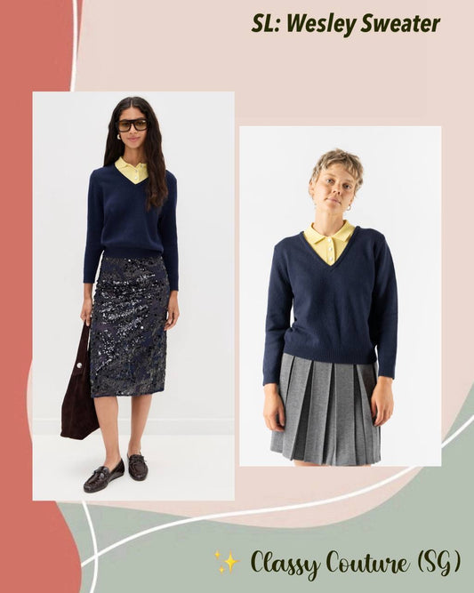 SL Wesley Sweater | Mini Skirt