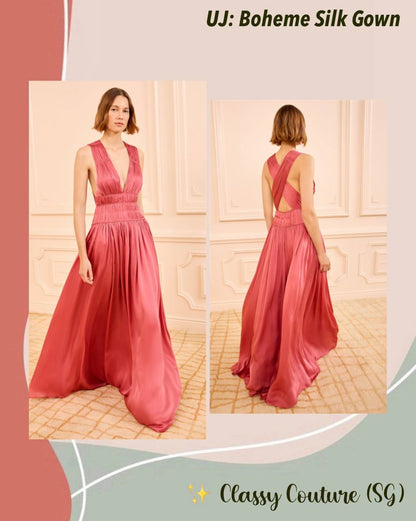 UJ Boheme Silk Gown
