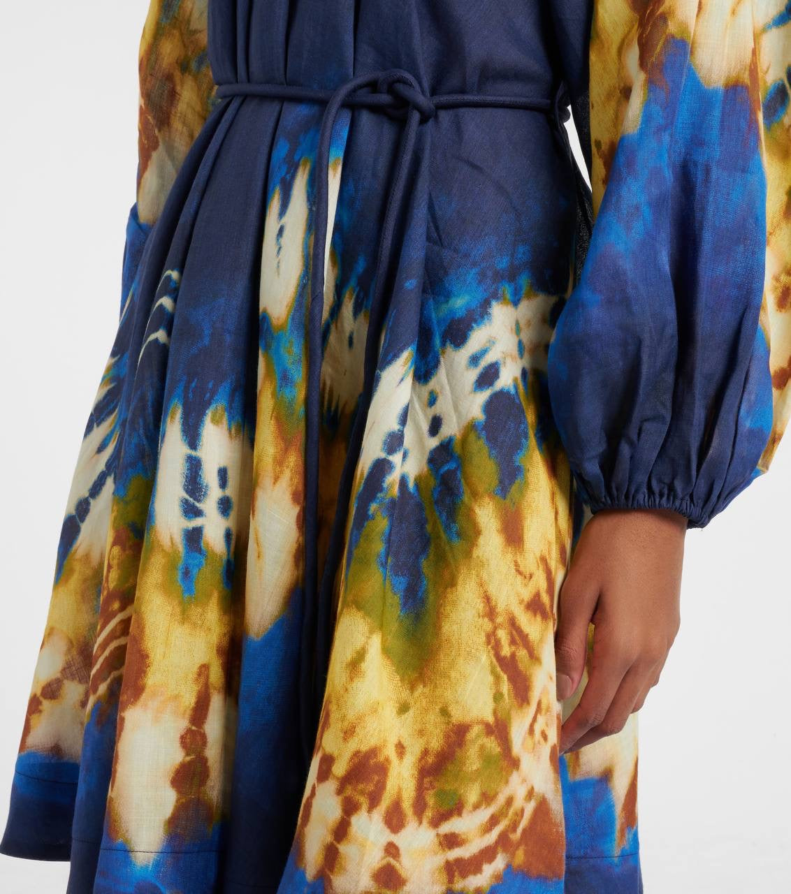ALM Martine Ramie Tie Dye Mini Dress