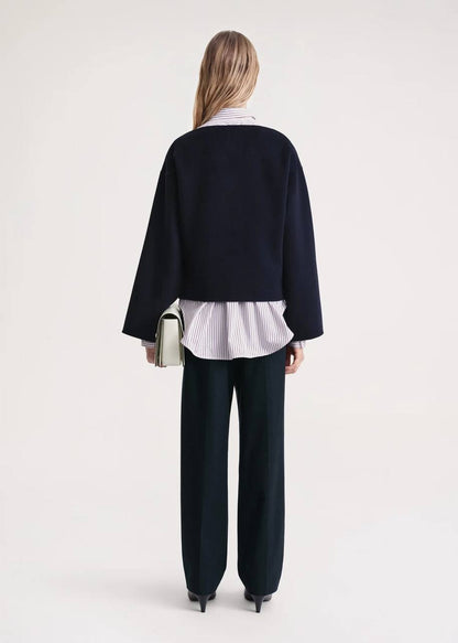 Tot Double Wool Top Sweater