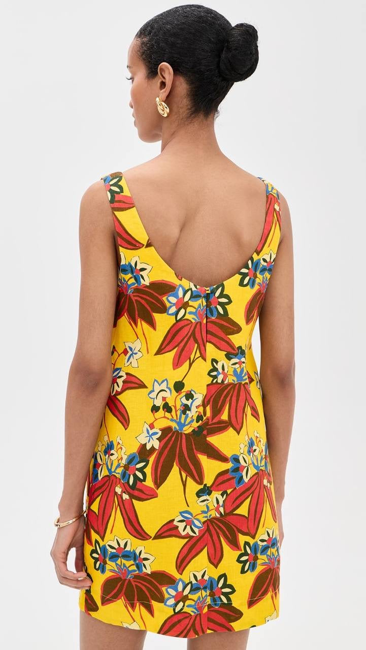 ALM Leo Embroidered Mini Dress