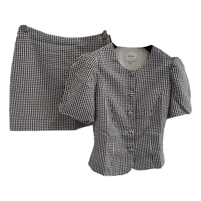 5 Colors! Ref Mika Top | Mini Skirt | Two Piece Set