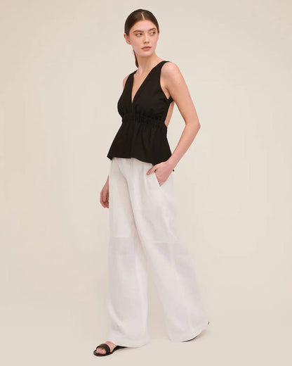 MW Dana Linen Vest | Solea Linen Pants | Set