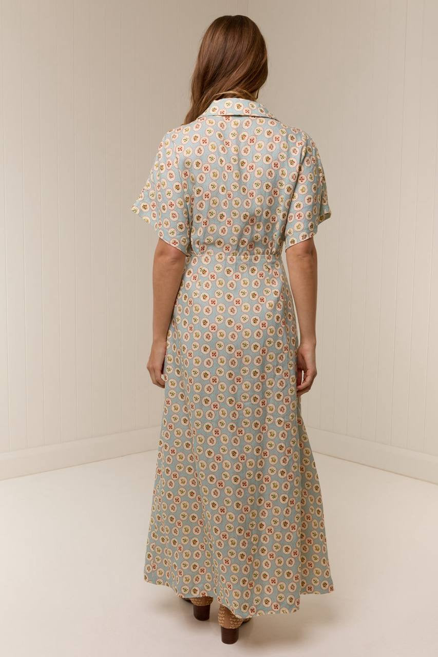 PN Jasmine Linen Midi Maxi Dress