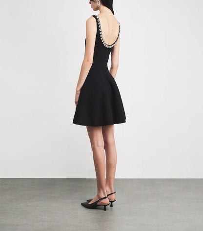 SD Neyla Embellished Knit Dress in Viscose Blend