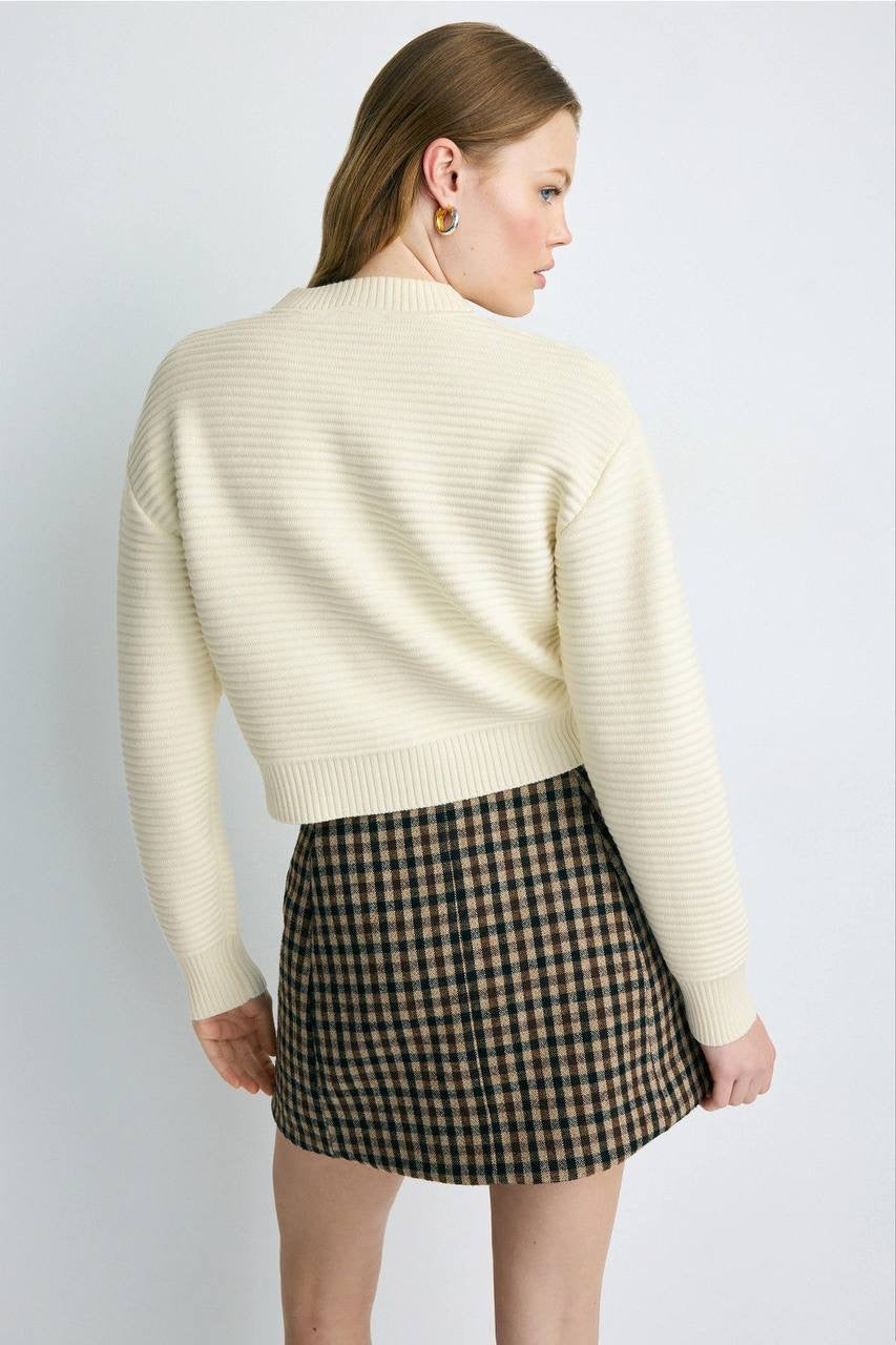 SD Ines Knit Wool-viscose blend Cardigan