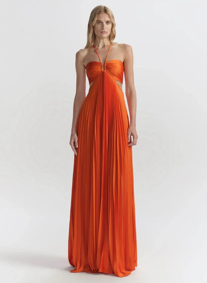 (PART 2/2) 8 Colors! ALC Moira Satin Pleated Maxi Dress