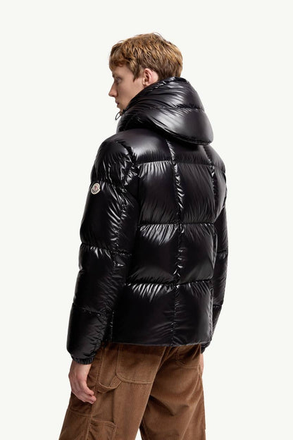MC Men’s Parana Hooded Short Down Contrast Collar Jacket