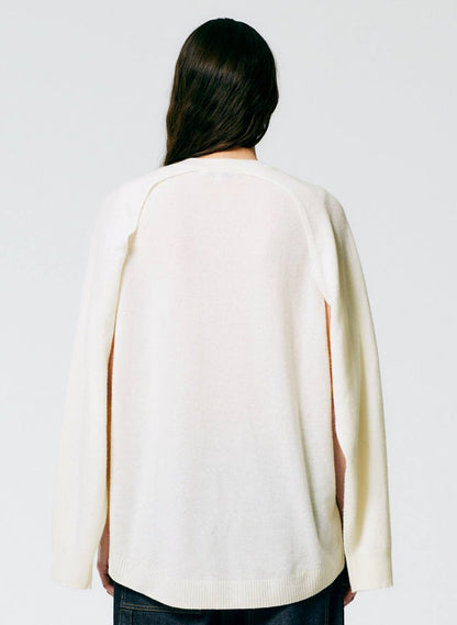 TB Featherweight Cashmere Easy Cocoon Tunic