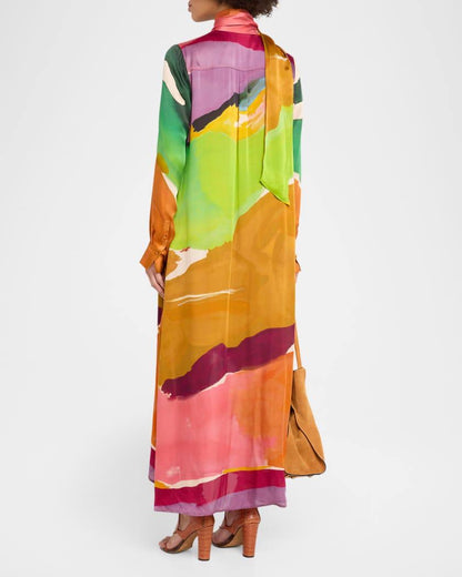 UJ Critique Silk Scarf Dress
