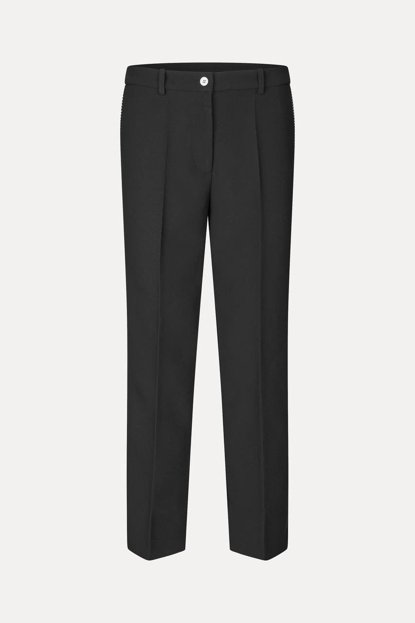 SG Boat Neckline Tailored Jacket | Long Vest Mini Dress | Mid-rise Ankle Pants | Set