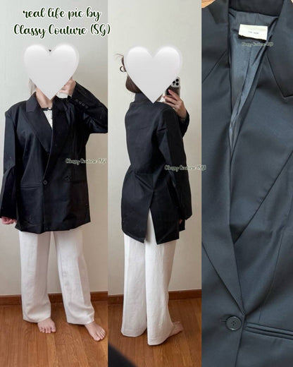 Restock! TR Lumis Oversized Wool-Twill Jacket Blazer