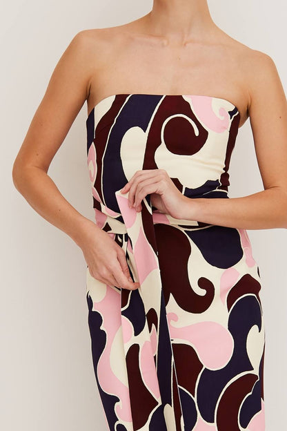 CC New Castle Viscose Midi Dress