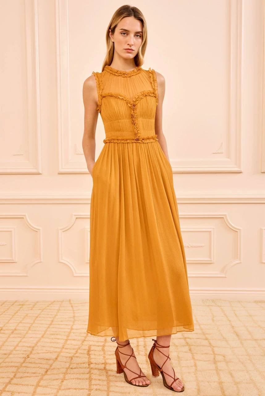 UJ Kasia Silk Midi Dress
