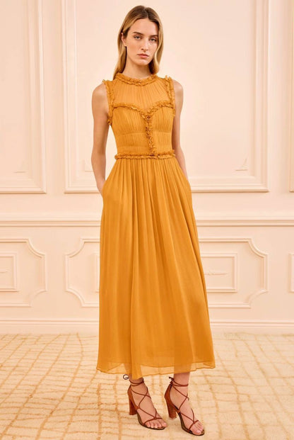UJ Kasia Silk Midi Dress