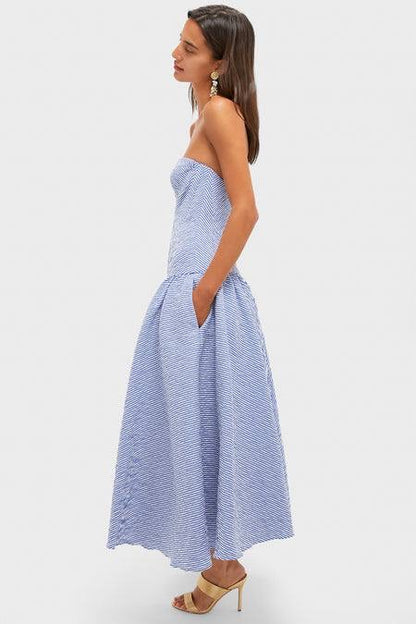 ALX Summers Ramie Midi Dress