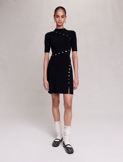 MJ Rellier Knit Mini Dress