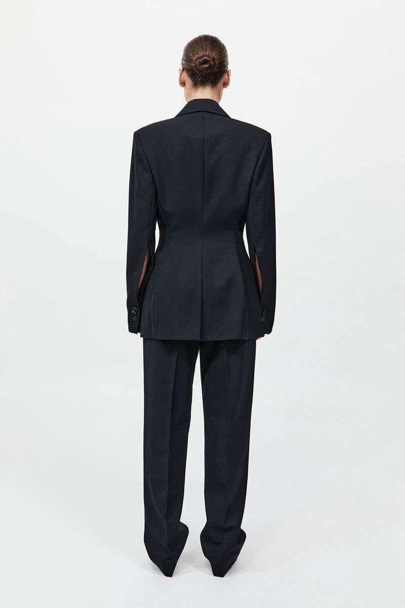SA Contour Wool-blend Blazer