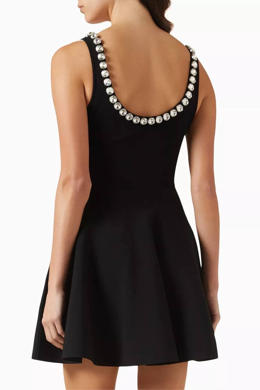 SD Neyla Embellished Knit Dress in Viscose Blend