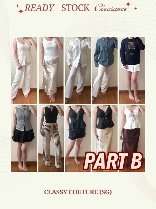 PART B (2/5): Ready Stock Clearance 2!