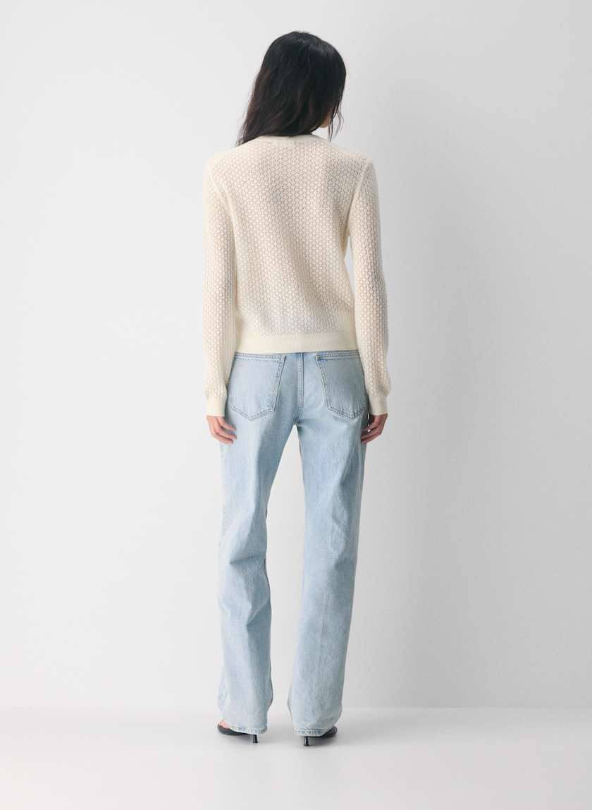 ARZ Comma Wool Cashmere Cardigan