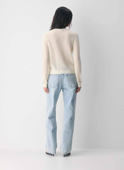 ARZ Comma Wool Cashmere Cardigan