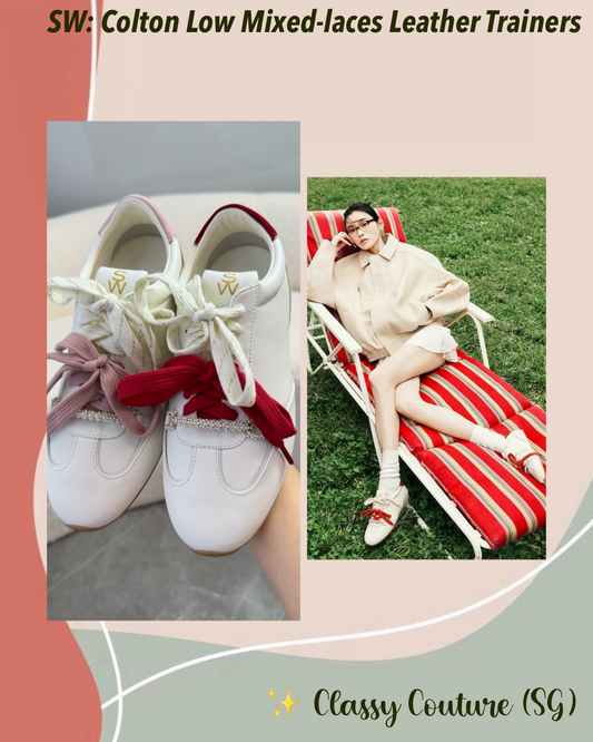 SW Colton Low Mixed-laces Leather Sneakers Trainers Shoes