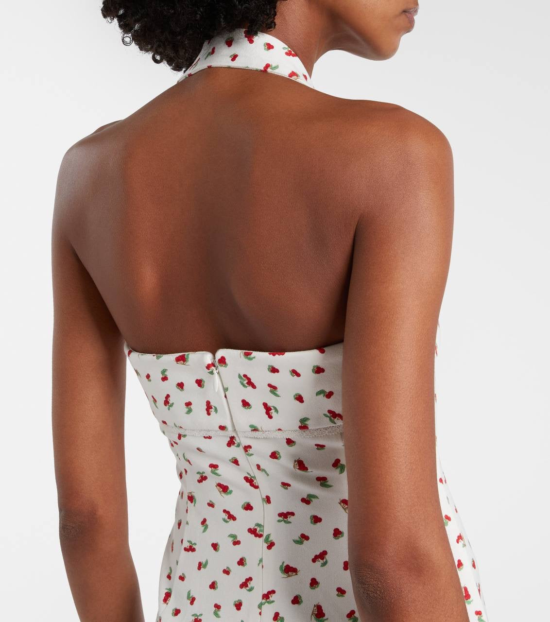 3 Colors! PSE Chiara & Ebony Cotton-blend Halter Bandeau Midi Dress