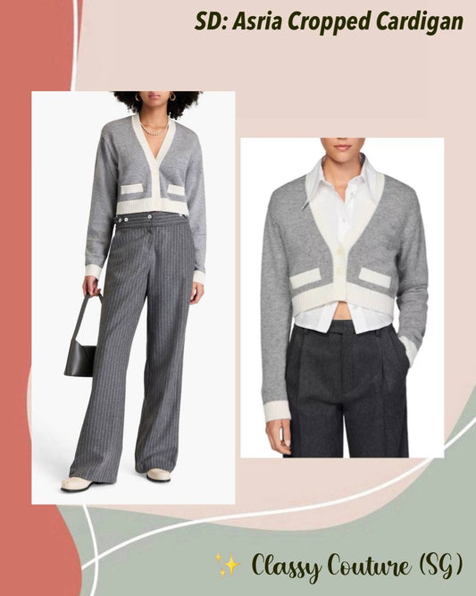SD Asria Cropped Cardigan